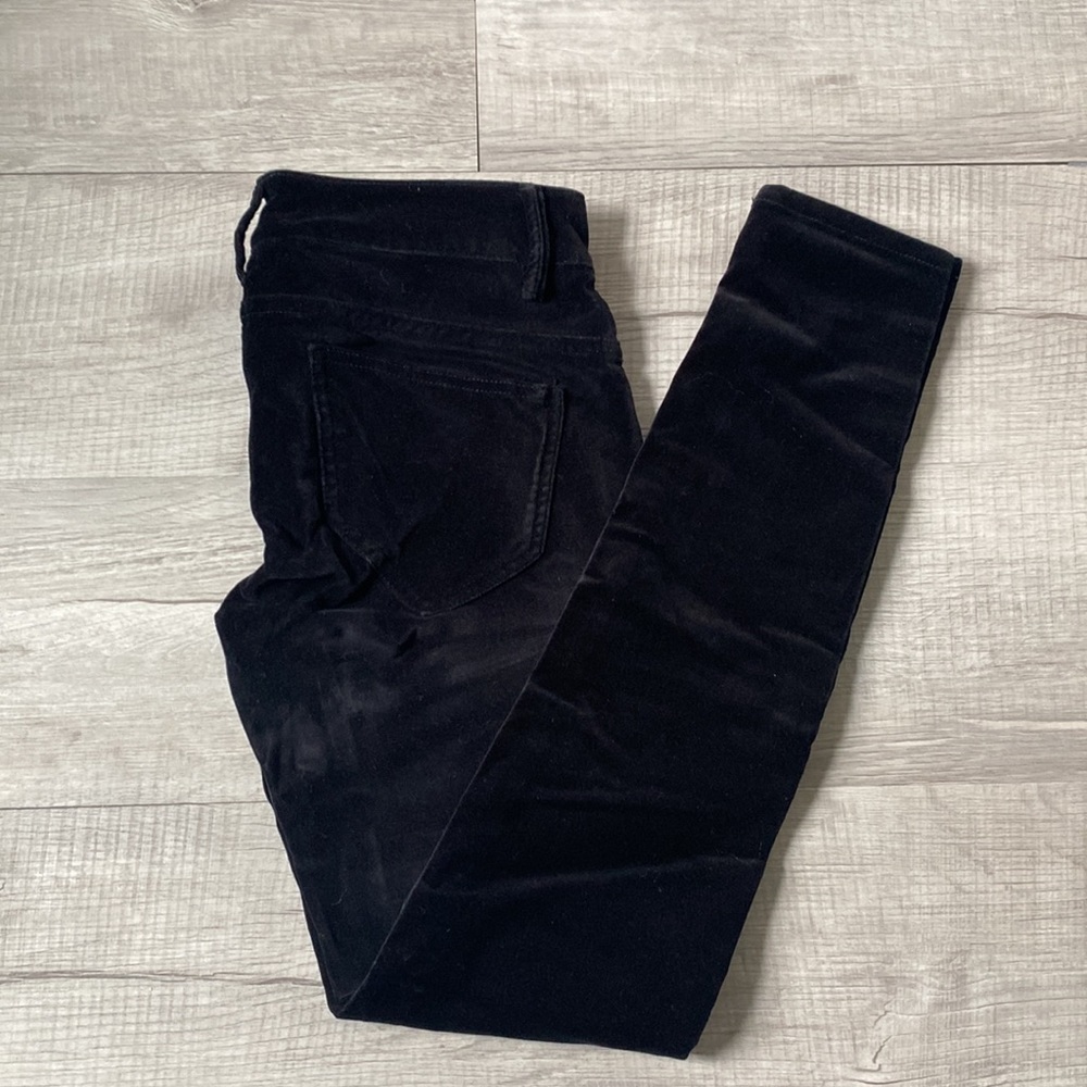 Black Velvet Dress Pants